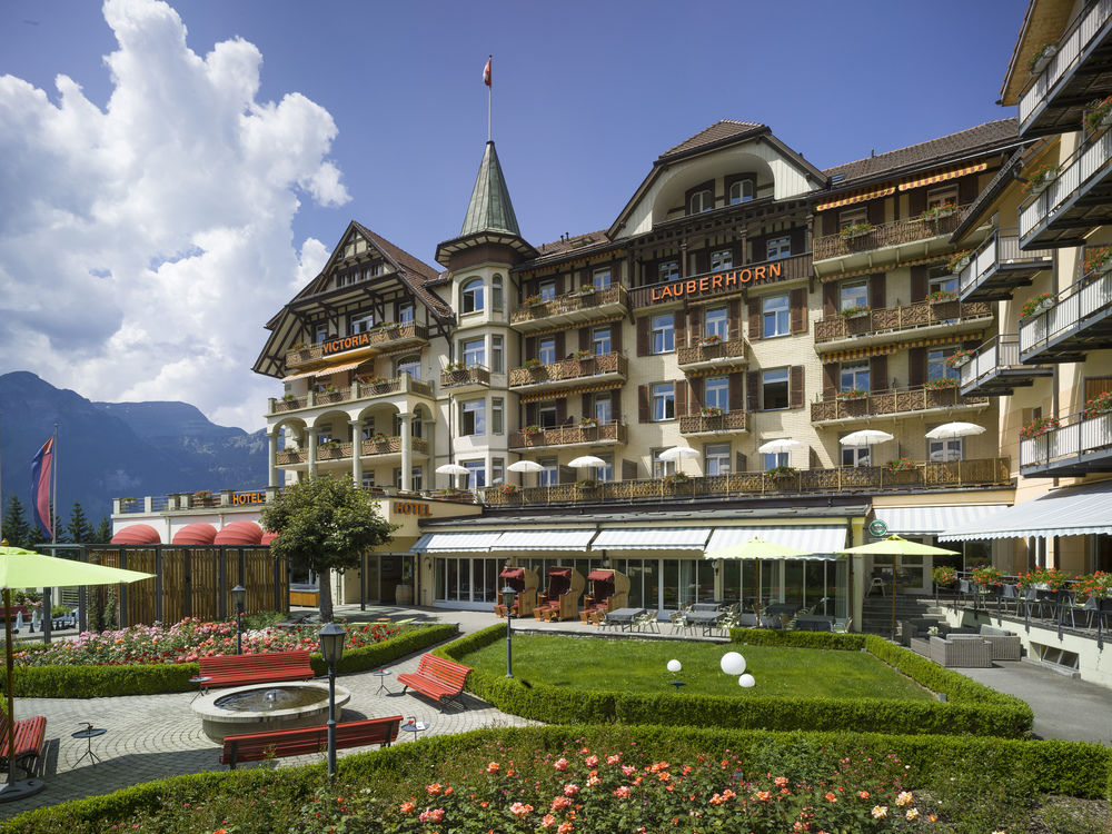 Arenas Resort & Spa Victoria-Lauberhorn Wengen Railway Station Switzerland thumbnail